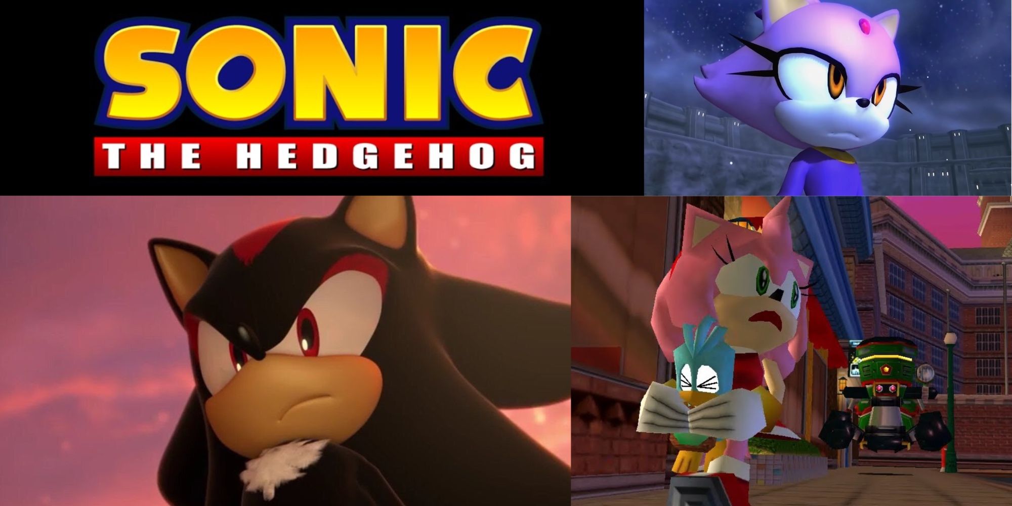 Sonic shadow e silver - Questa e' amy in sonic boom