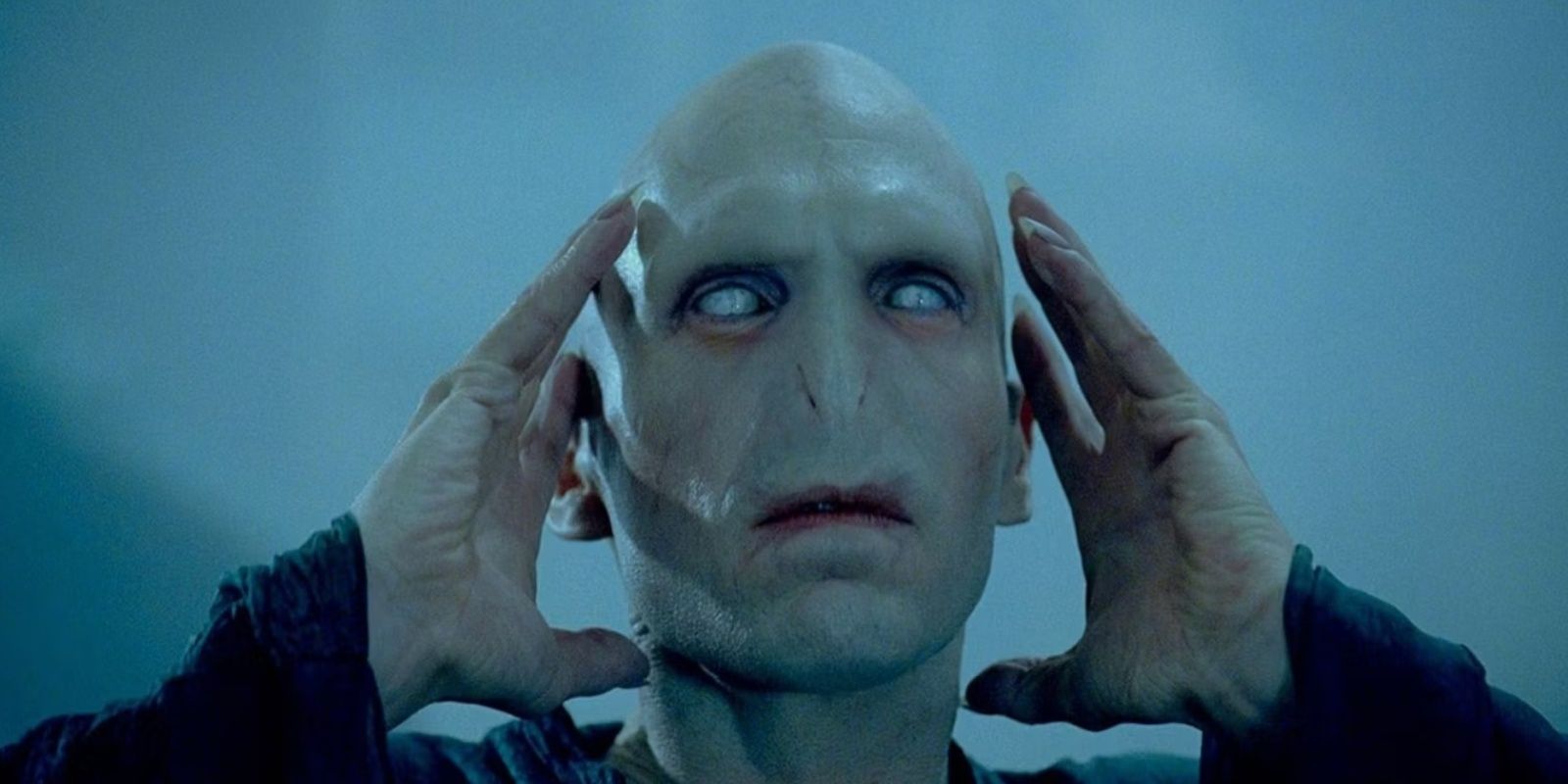 Ralph Fiennes as Voldemort in Harry Potter and the Half-Blood Prince