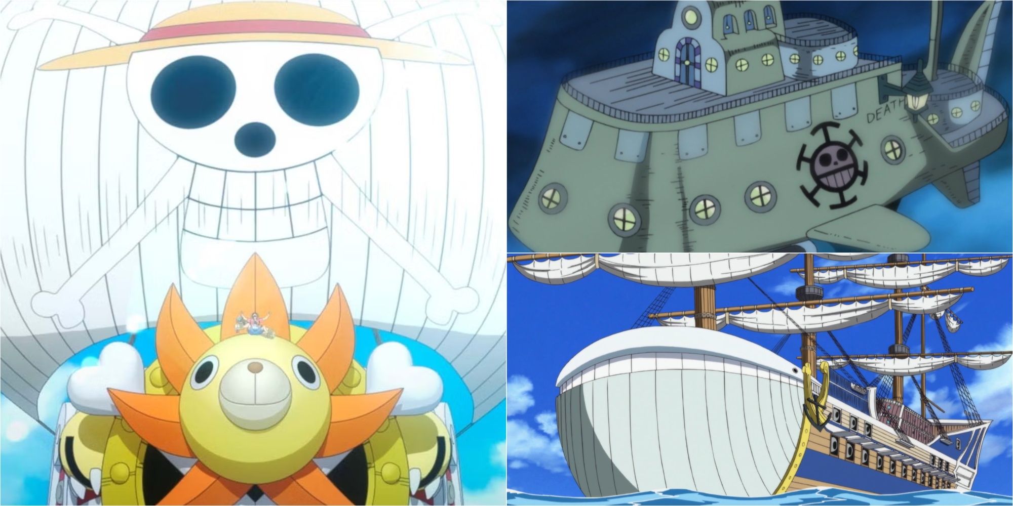 Los 6 mejores barcos de los piratas de One Piece