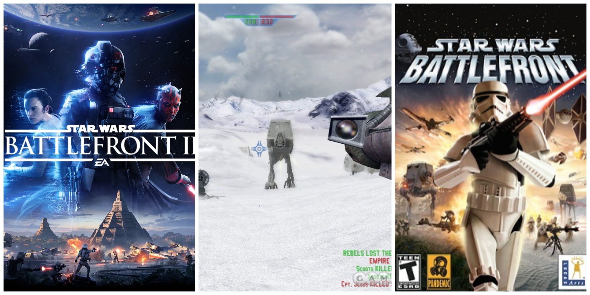 Star Wars Battlefront Series Split Image