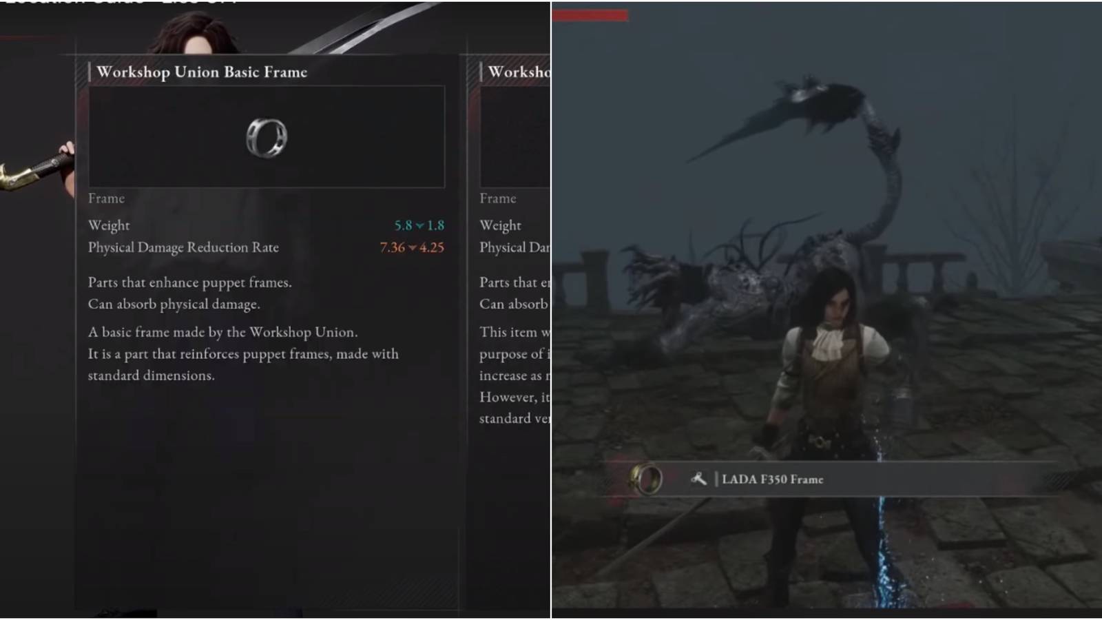 Workshop Union Basic Frame And LADA F350 Frame