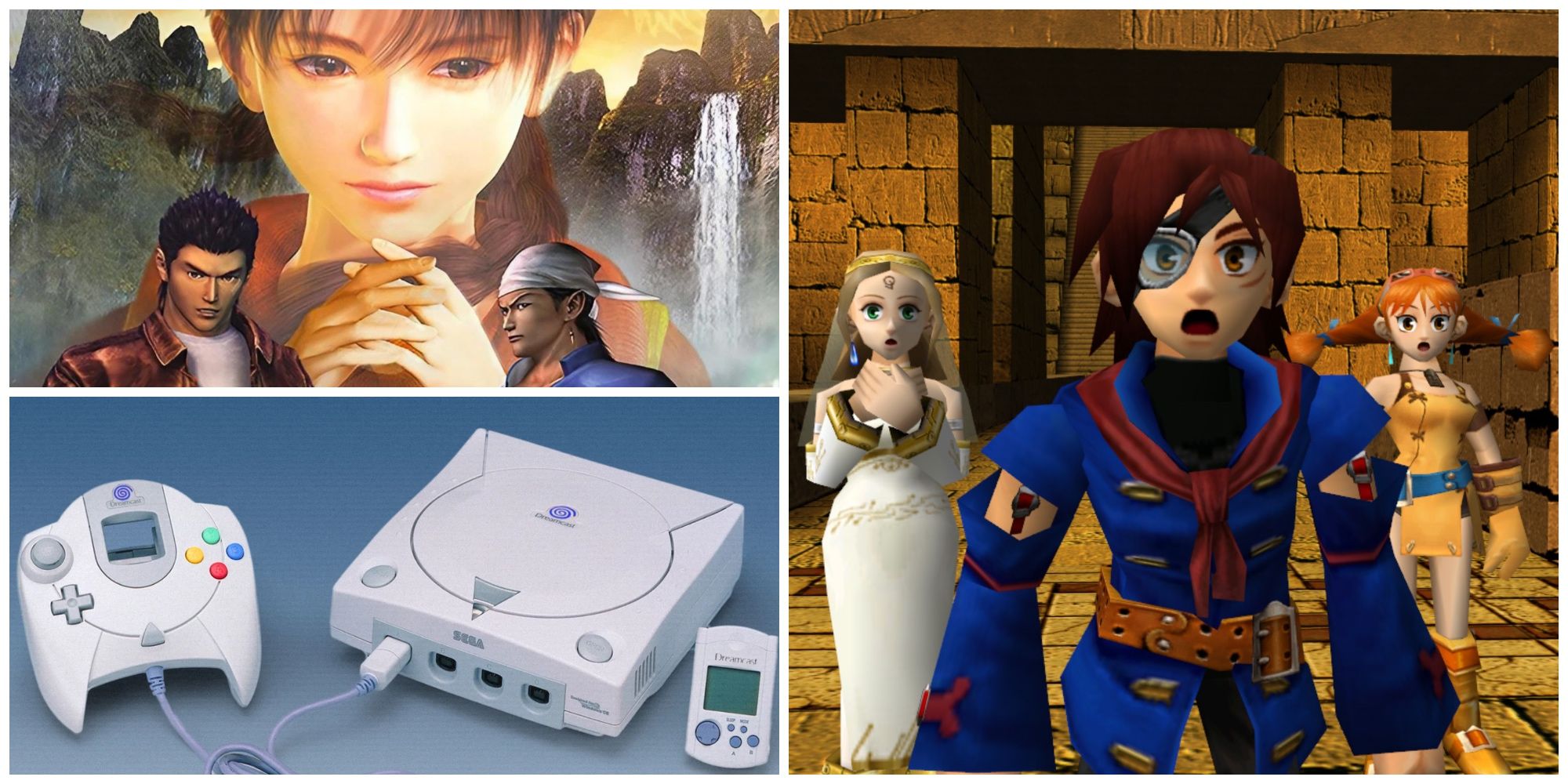 The Dreamcast, Skies of Arcadia and Shenmue 2