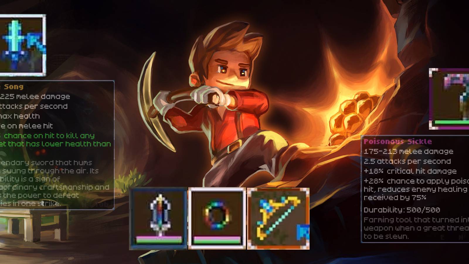 Weapon Class Menu Core Keeper: The Best Weapons, Ranked