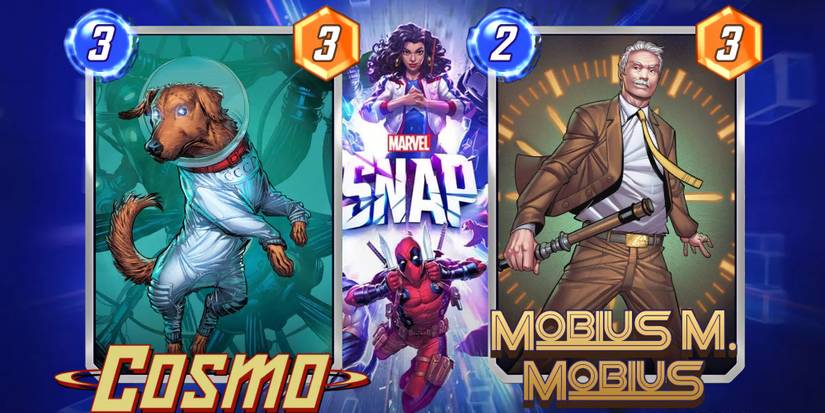 Mobius and Cosmo cards