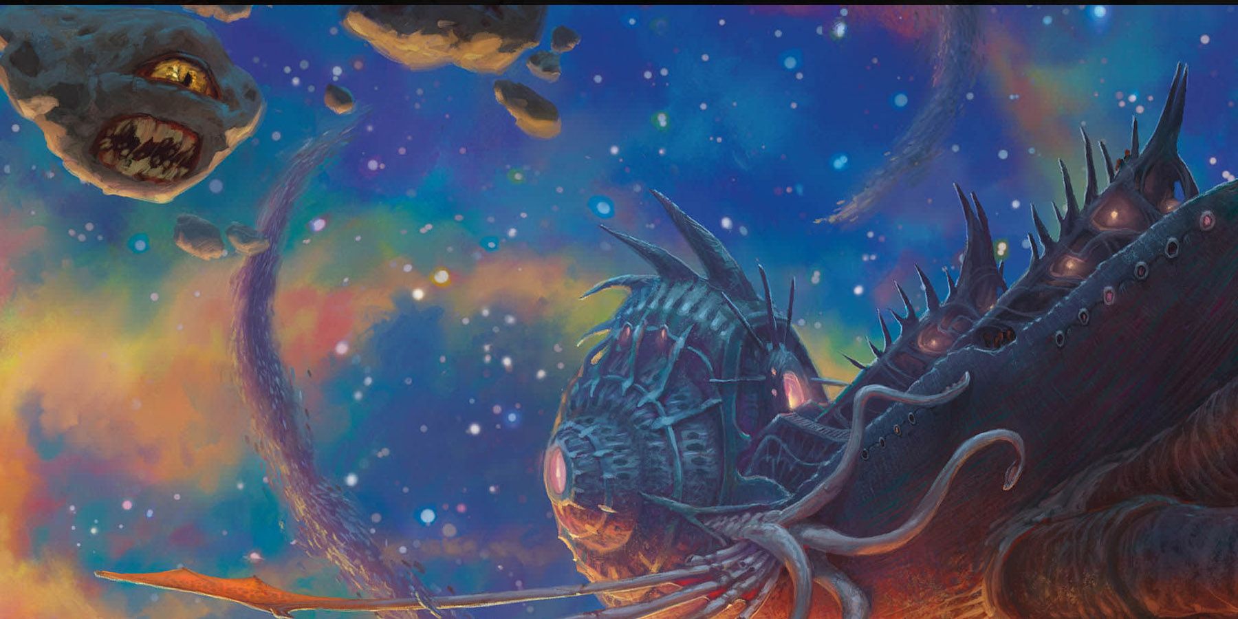 Arte de portada de Spelljammer Adventures in Space