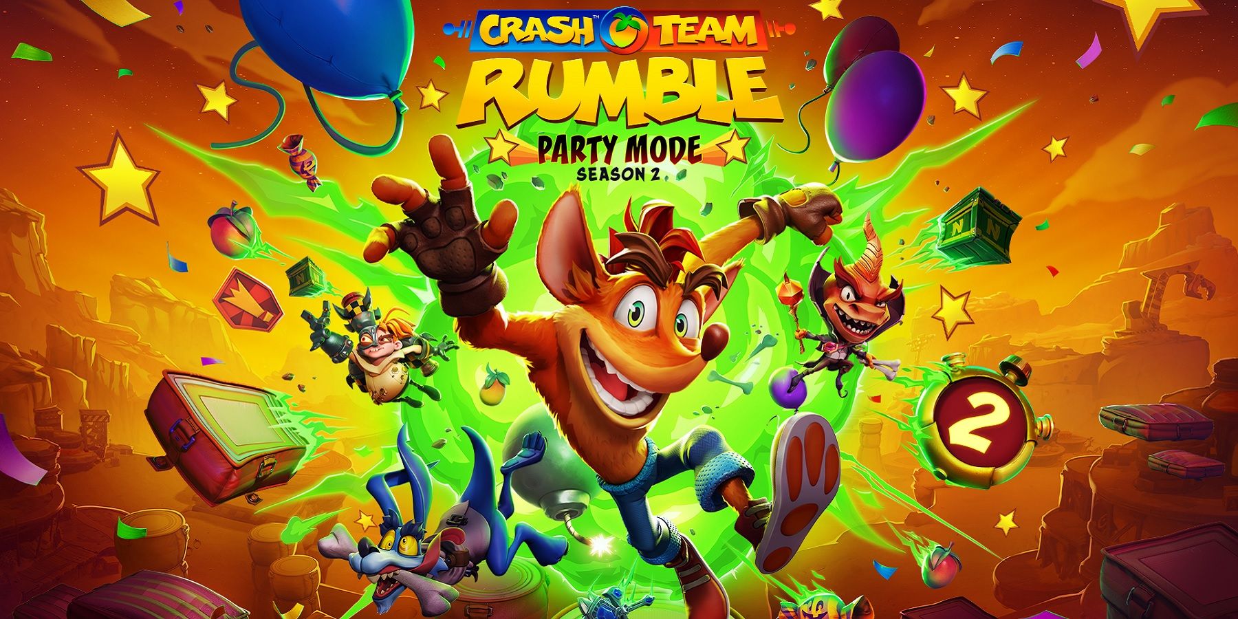 crash team rumble season 2 party mode