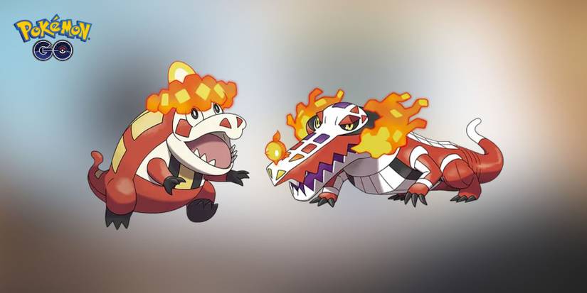 Crocalor and Skeledirge in Pokemon GO