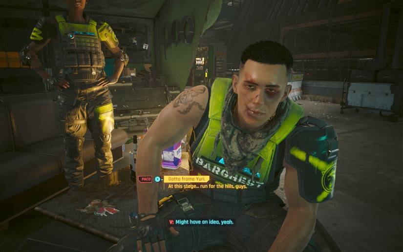 cyberpunk 2077 balls to the wall choice