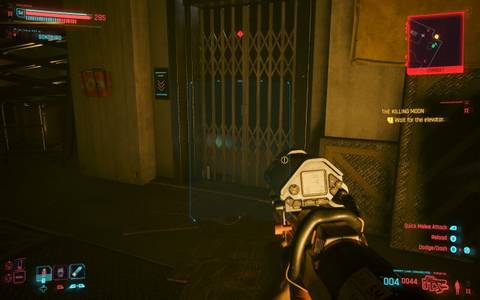 cyberpunk 2077 elevator to departures