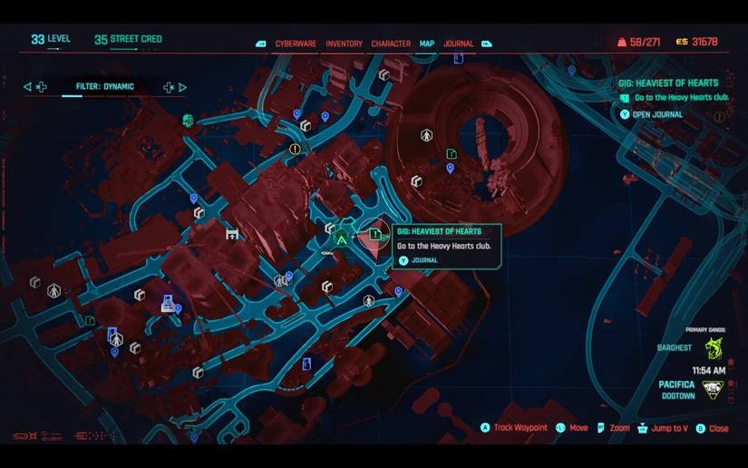 cyberpunk 2077 heaviest of hearts gig