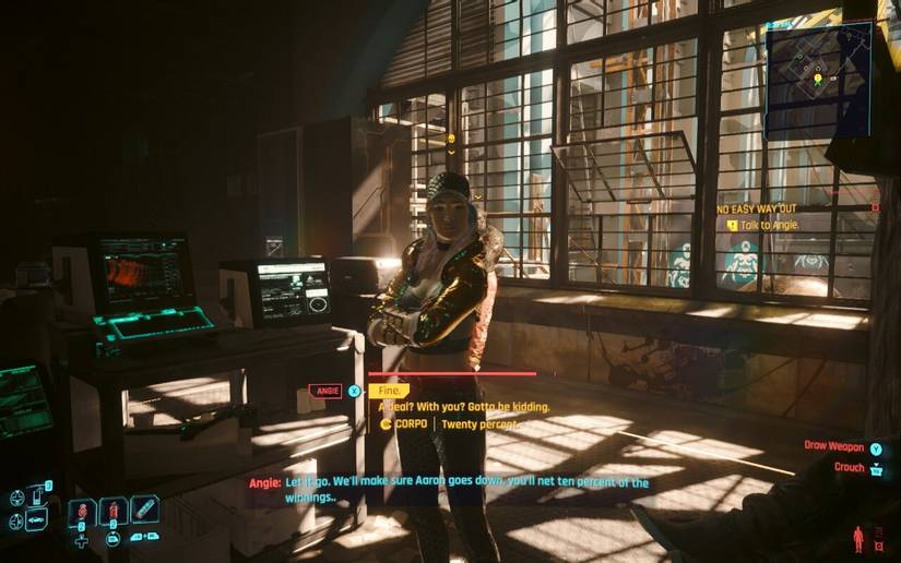 cyberpunk 2077 no easy way out guide