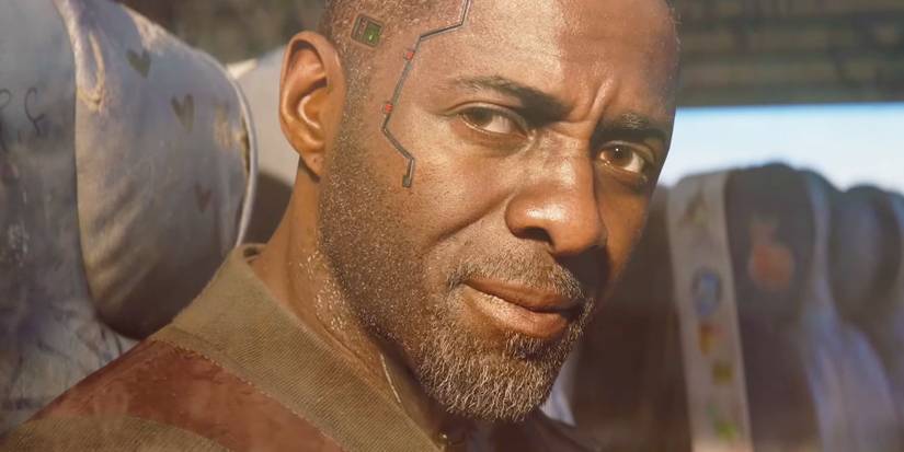 Cyberpunk 2077 Solomon Reed portrayed by Idris Elba