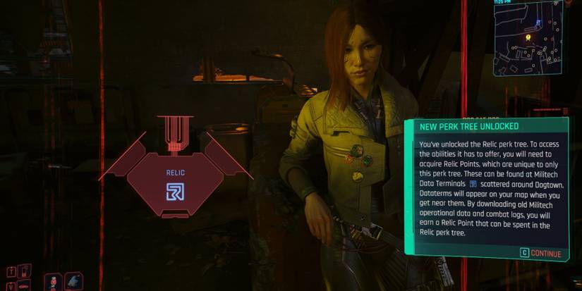 Cyberpunk 2077 Phantom Liberty Relic Perk Tree