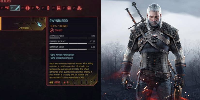 Cyberpunk 2077 Phantom Liberty Iconic Weapons Gwynbleidd