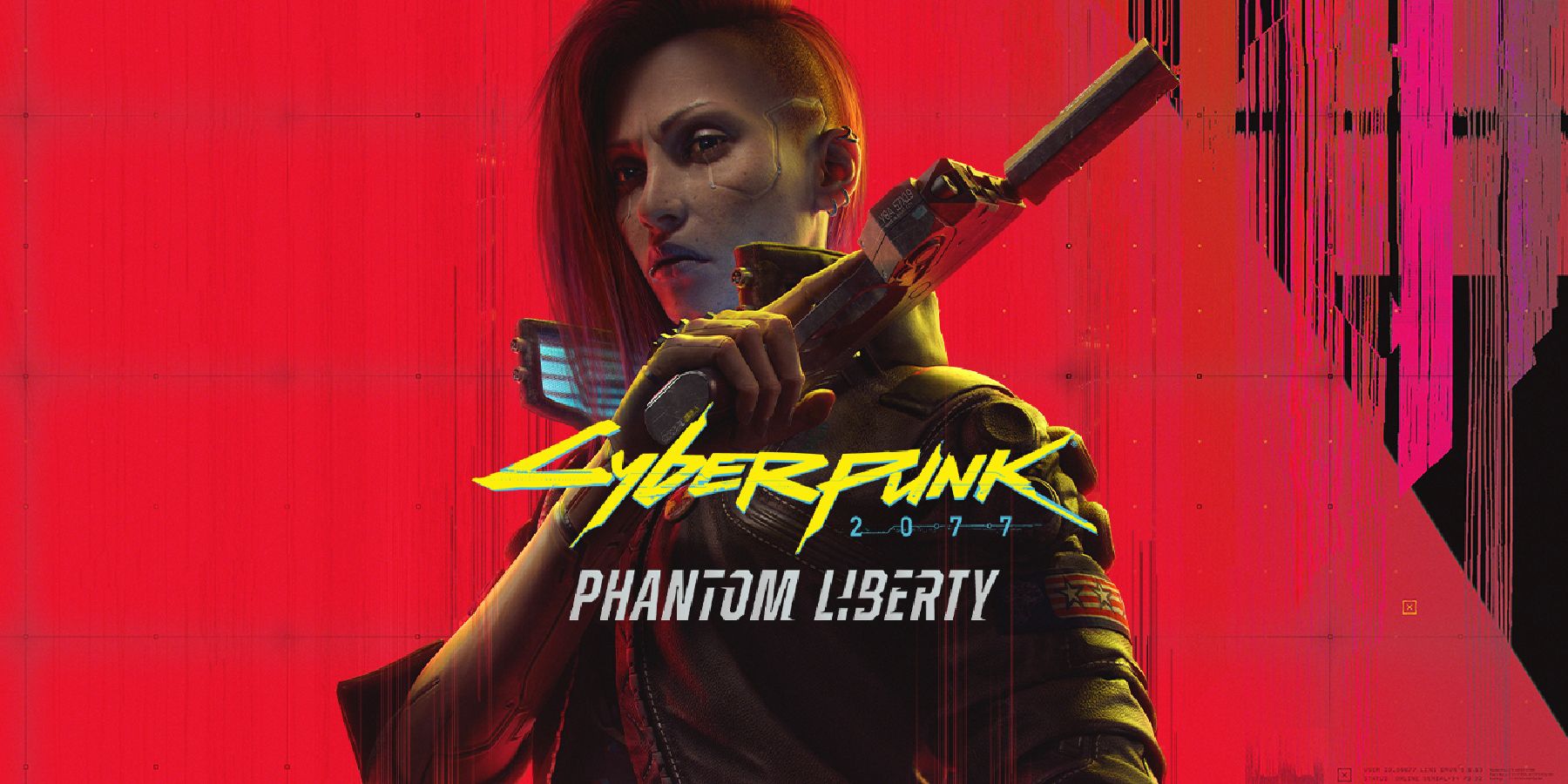 Cyberpunk 2077 Phantom Liberty Key Art Header