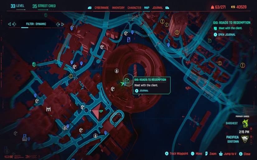 cyberpunk 2077 roads to redemption guide