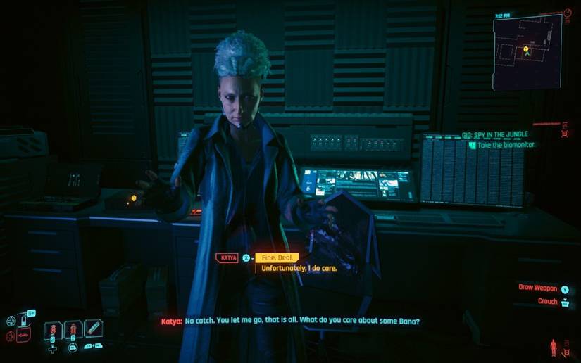 cyberpunk 2077 spy in the jungle gig guide