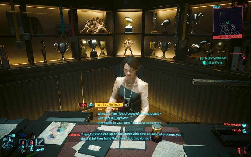 cyberpunk 2077 talent academy gig guide