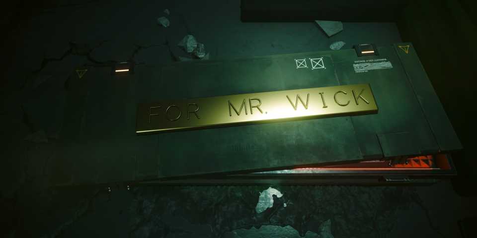 for mr. wick gun crate in Cyberpunk 2077