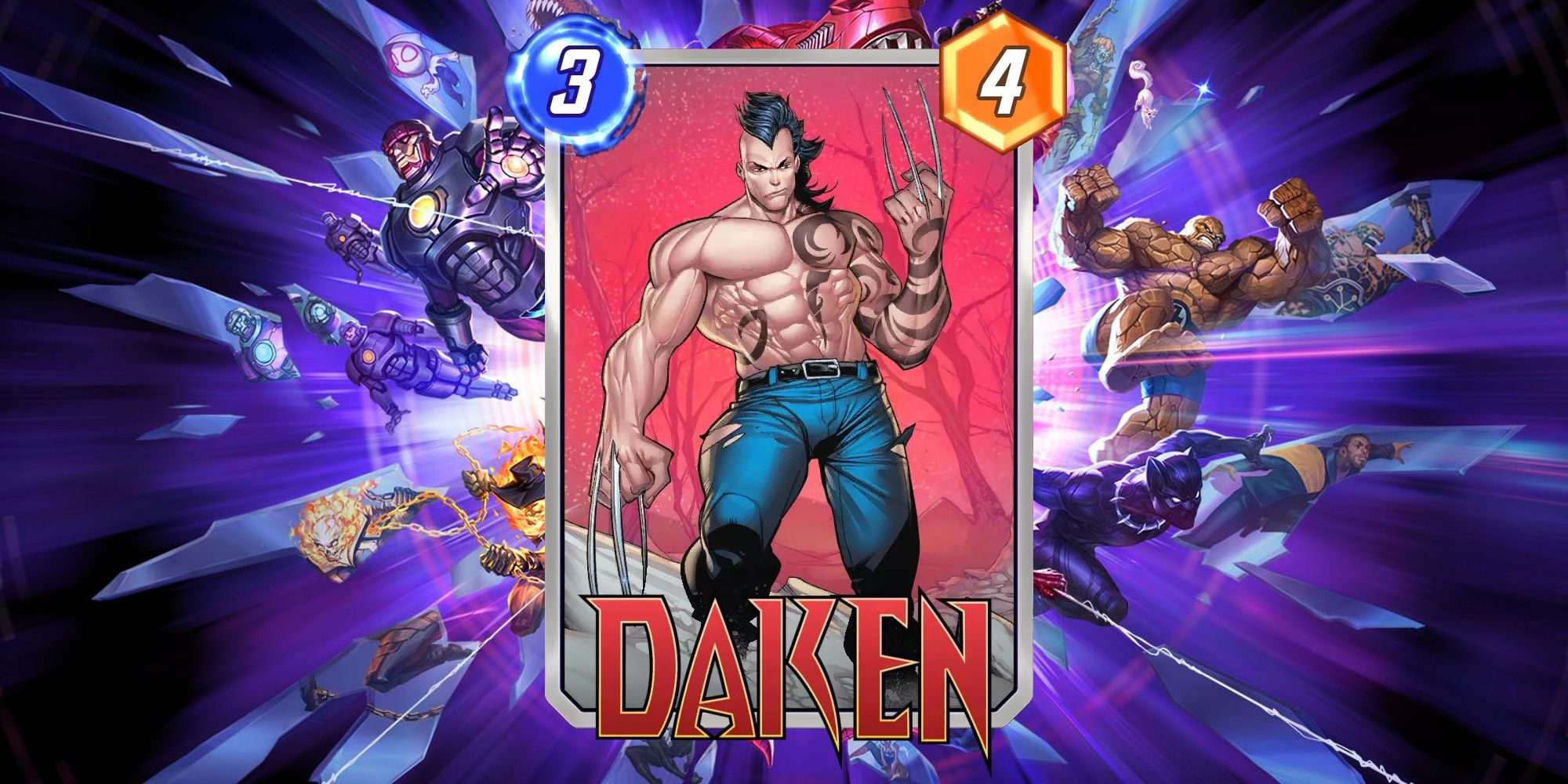 Daken's card