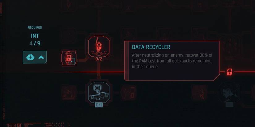 The Data Recycler skill in Cyberpunk 2077