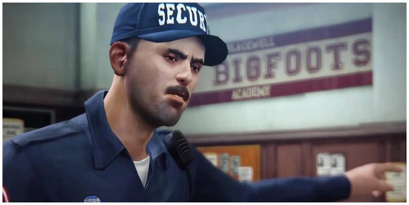 David from Life Is Strange in his security uniform