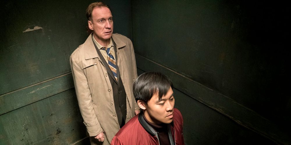 David Thewlis and Andy Yu in Fargo