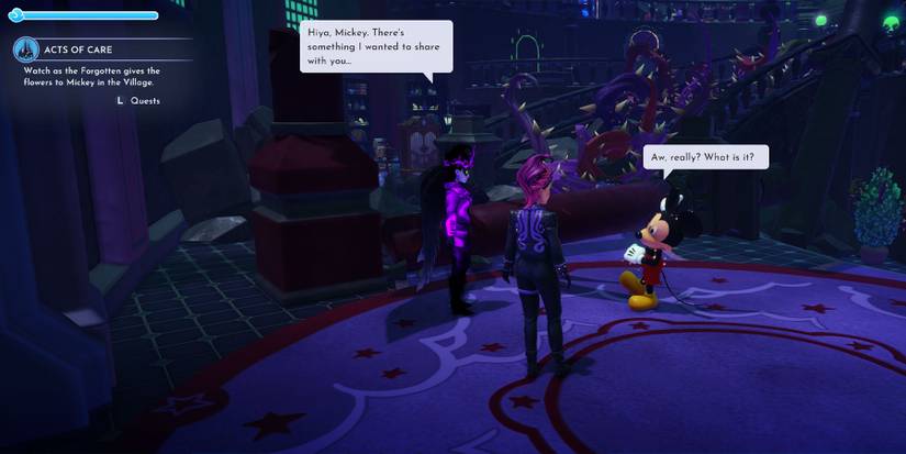 Acts of Care quest in Disney Dreamlight Valley.