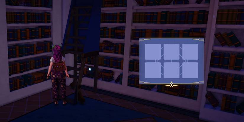 Broken Ladder in Beauty and the Beast realm in Disney Dreamlight Valley.