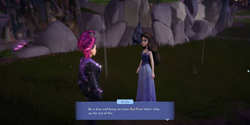 Deal of the Day: The Chocolate Fountain quest with Vanessa and Anna in Disney Dreamlight Valley.