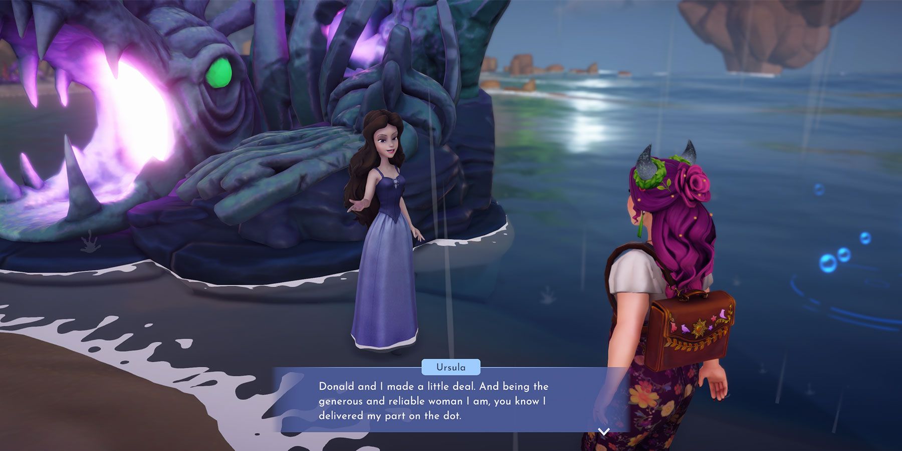 Deal of the Day: The Gift quest with Vanessa in Disney Dreamlight Valley.