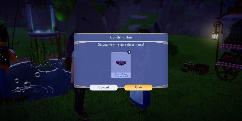 Be Our Friend quest in Disney Dreamlight Valley.