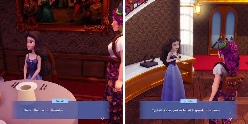 Ursula is not impressed with Disney Dreamlight Valley.