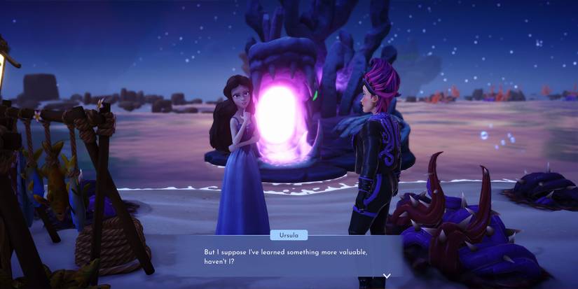 Vanessa learns a lesson in Disney Dreamlight Valley.