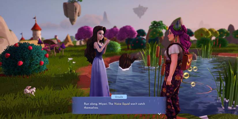 Starting the quest Voice of Reason in Disney Dreamlight Valley.