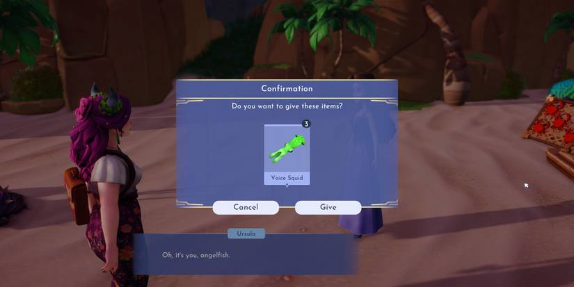 Voice of Reason quest in Disney Dreamlight Valley.