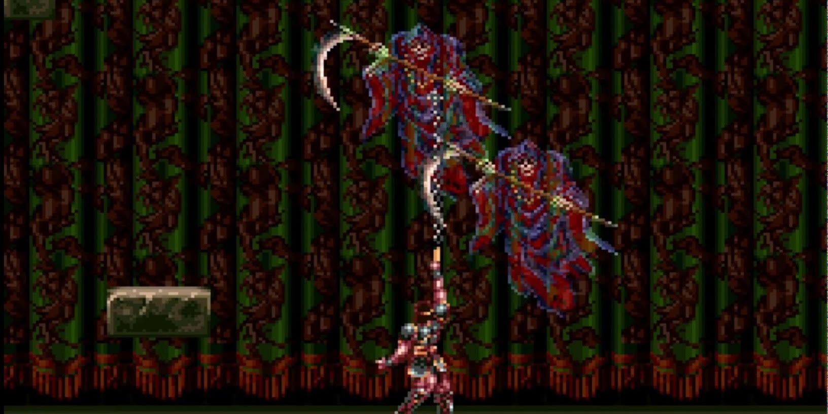 Death in Super Castlevania IV boss fight