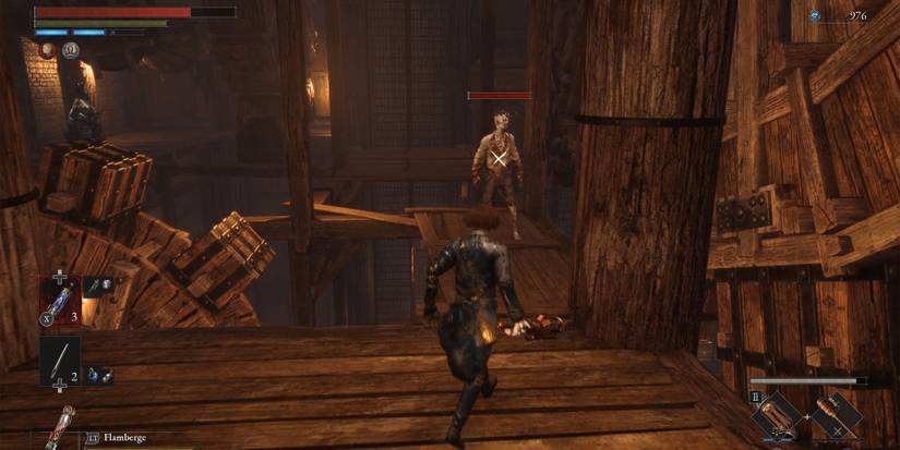 defeat enemies on the platform in lies of p