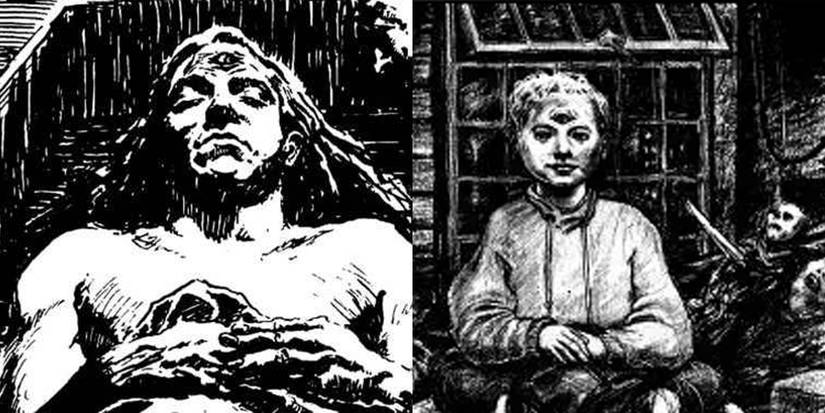 Depictions of Saulot in Vampire the Masquerade