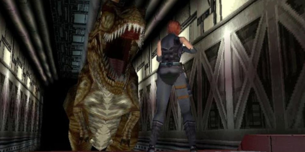 Gameplay screenshot from Dino Crisis
