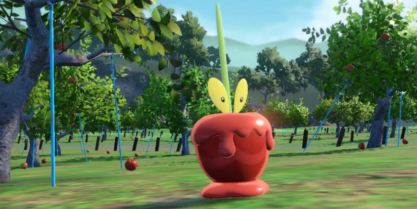 Dipplin Pokemon from Scarlet and Violet DLC trailer