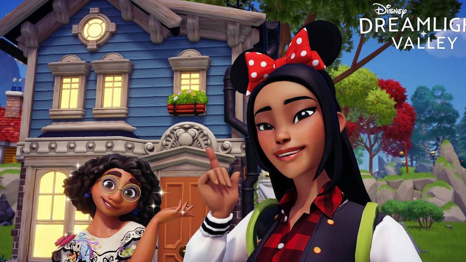 disney dreamlight valley selfie screenshot