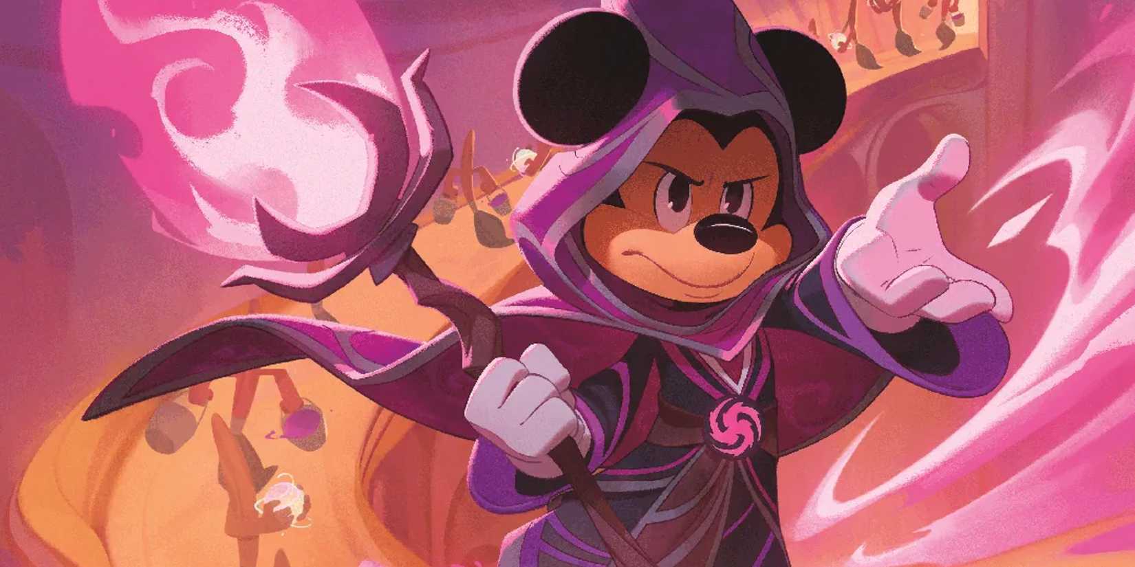disney mickey mouse magic lorcana card