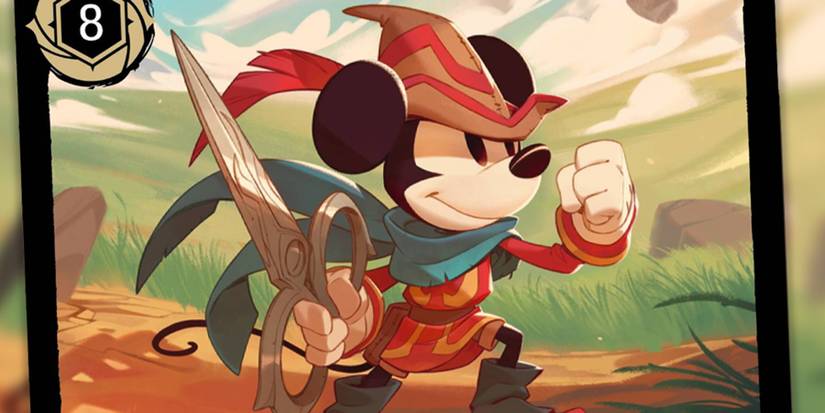 disney mickey lorcana card