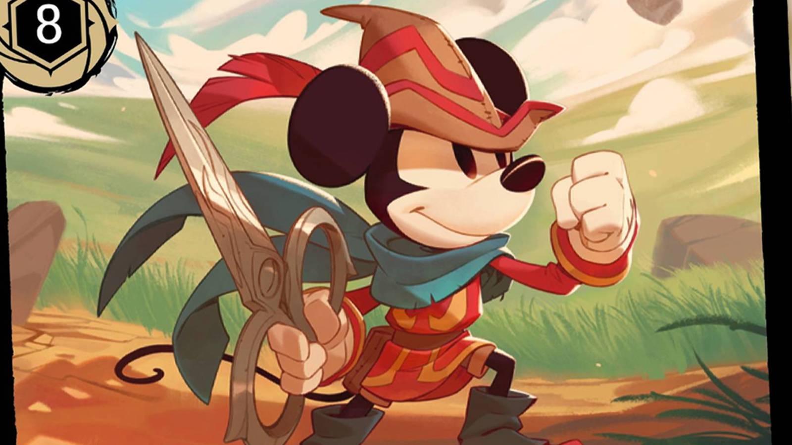 mickey mouse brave little tailor lorcana card