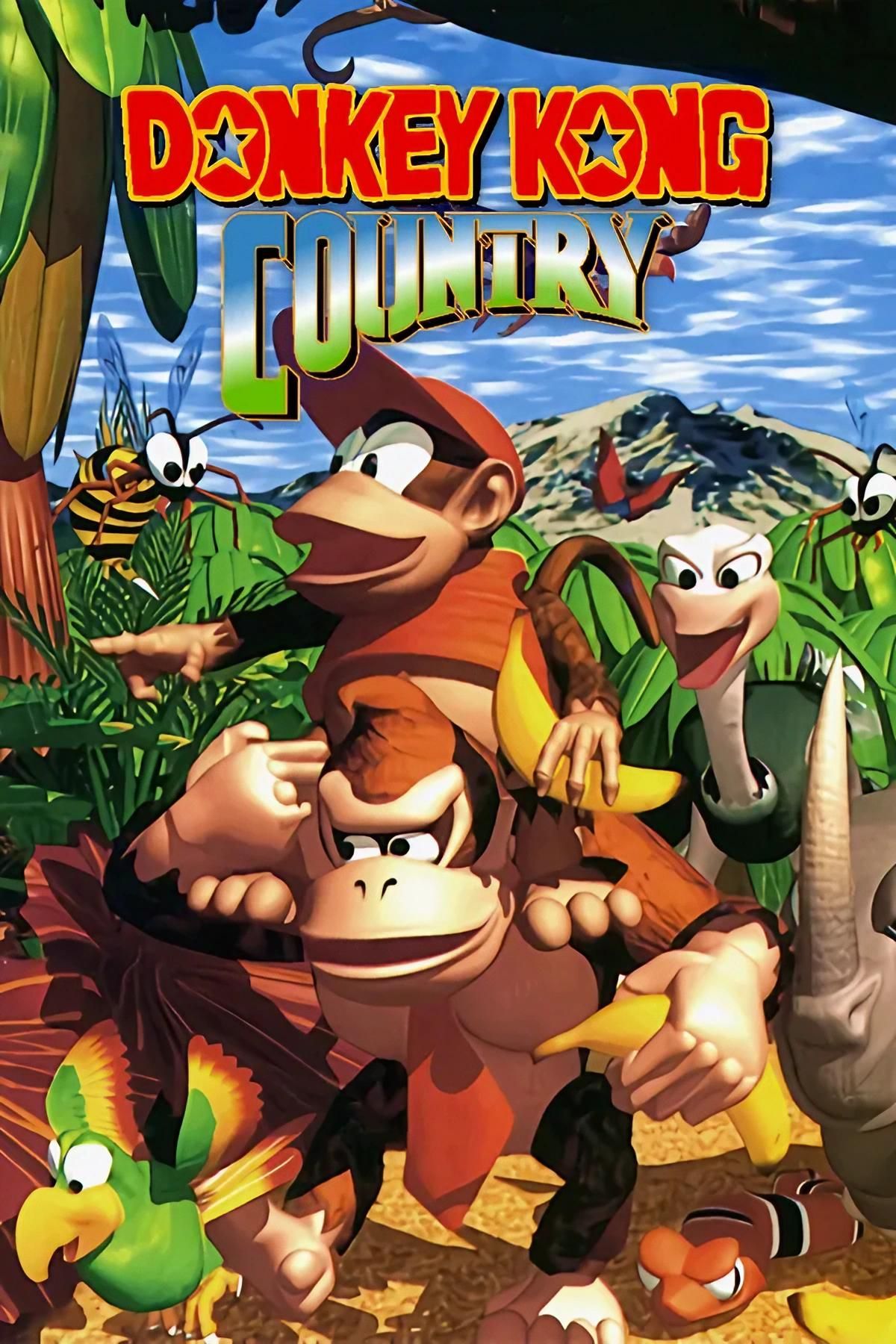 Donkey Kong Country Tag Page Cover Art