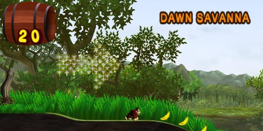 Donkey Kong Jungle Beat Level