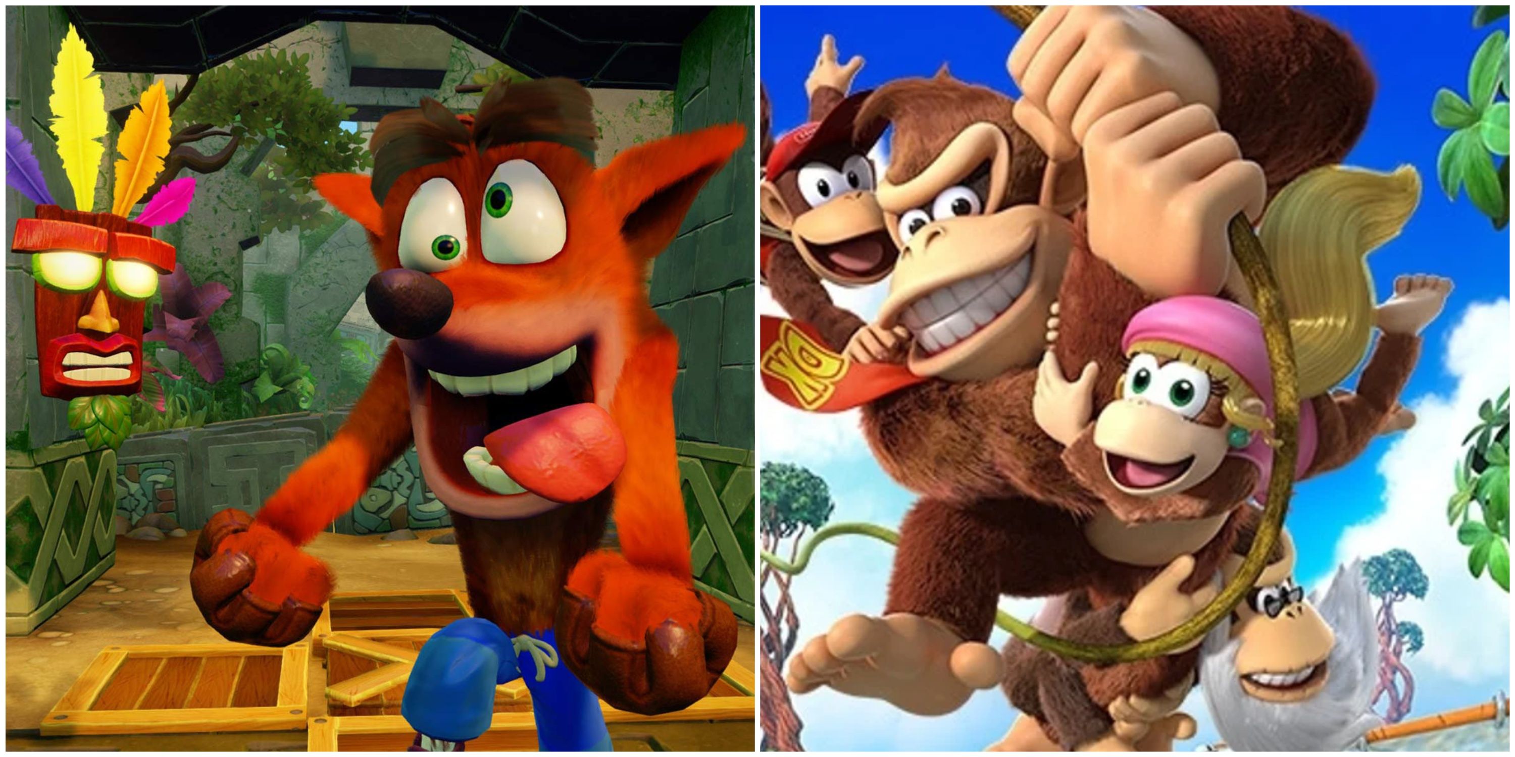 Dormant Game Series That Made Unexpected Comebacks Crash Bandicoot Donkey Kong