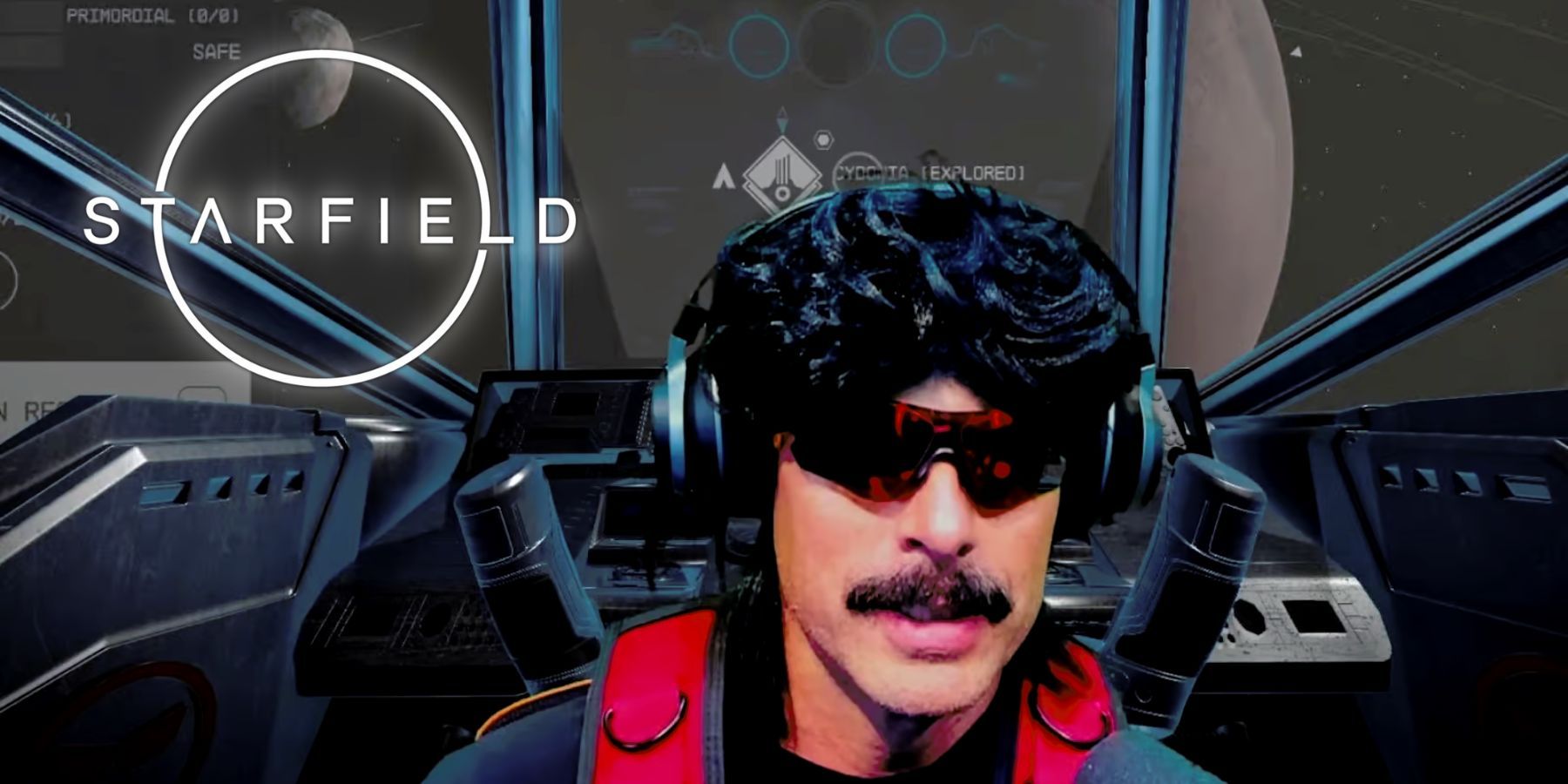 Dr Disrespect and Starfield