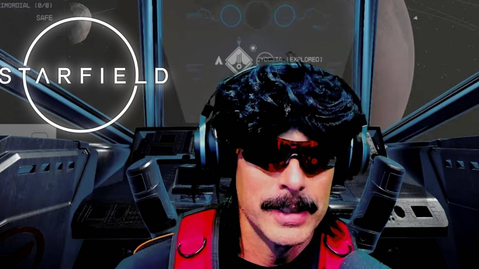 Dr Disrespect and Starfield